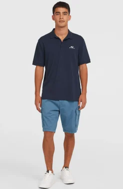 Homme O'Neill Polos|Protection Anti-Uv-HommesSlub Polo Small Logo| Bleu