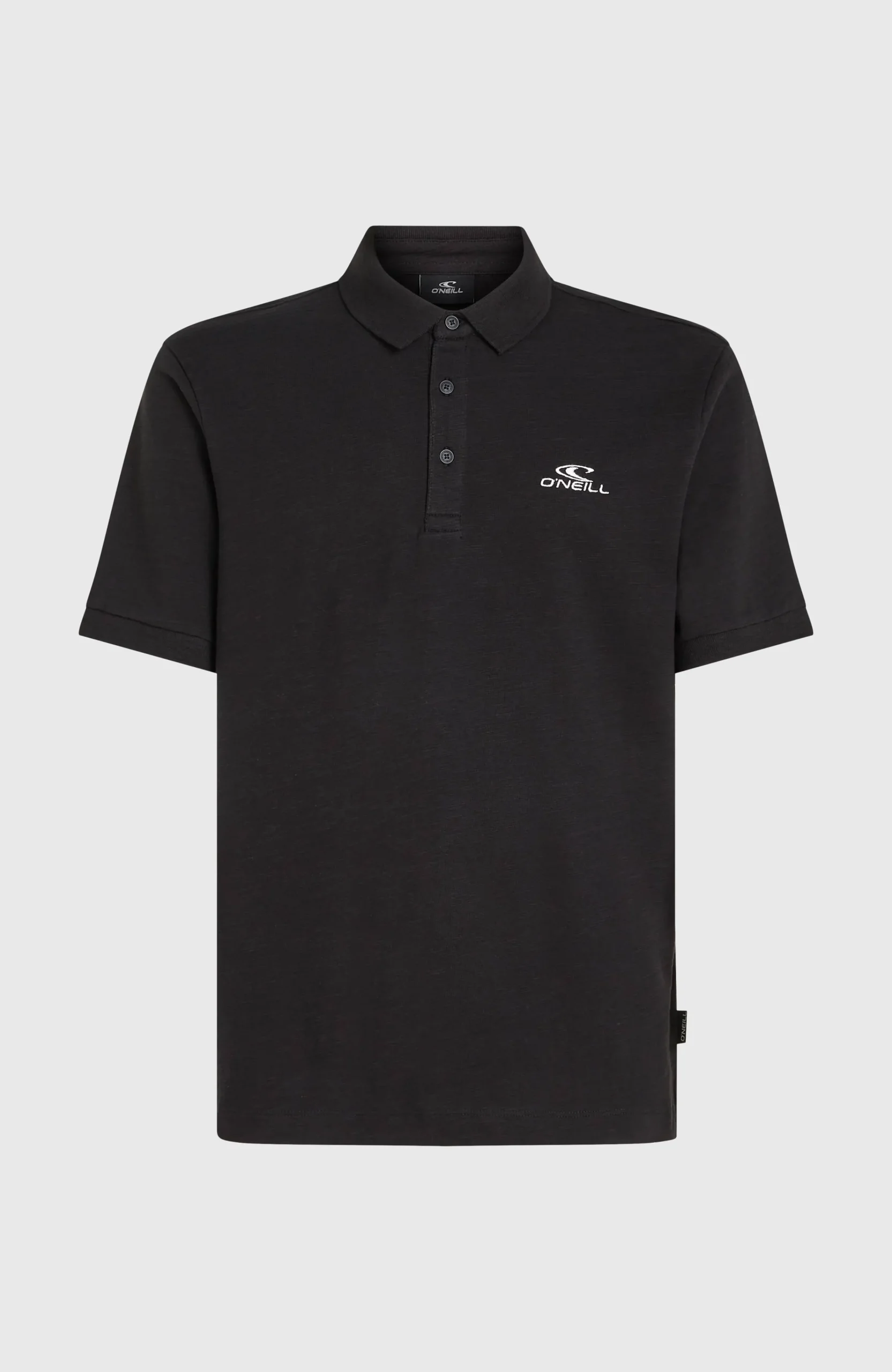 Homme O'Neill Polos|Protection Anti-Uv-HommesSlub Polo Small Logo| Noire