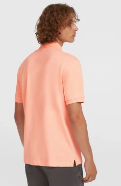Homme O'Neill Polos|Protection Anti-Uv-HommesSlub Polo Small Logo| Rose