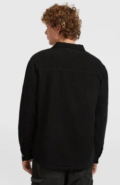 Homme O'Neill Polaires|Tops & Chemises-HommesSurchemise O'Riginals en velours côtelé et doublée en polaire| Noire