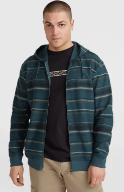 Homme O'Neill Sweats & Pulls|Protection Anti-Uv-HommesSweat à capuche Bavaro à zip intégral| Bleu