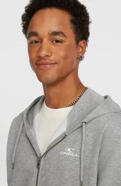 Homme O'Neill Sweats & Pulls|Protection Anti-Uv-HommesSweat à capuche et zip intégral Small Logo| Gris