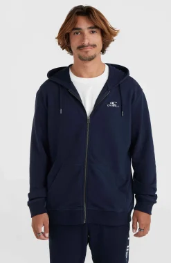 Homme O'Neill Sweats & Pulls|Protection Anti-Uv-HommesSweat à capuche et zip intégral Small Logo| Bleu