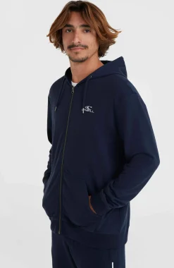 Homme O'Neill Sweats & Pulls|Protection Anti-Uv-HommesSweat à capuche et zip intégral Small Logo| Bleu