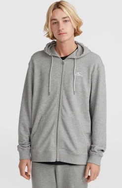 Homme O'Neill Sweats & Pulls|Protection Anti-Uv-HommesSweat à capuche et zip intégral Small Logo| Gris