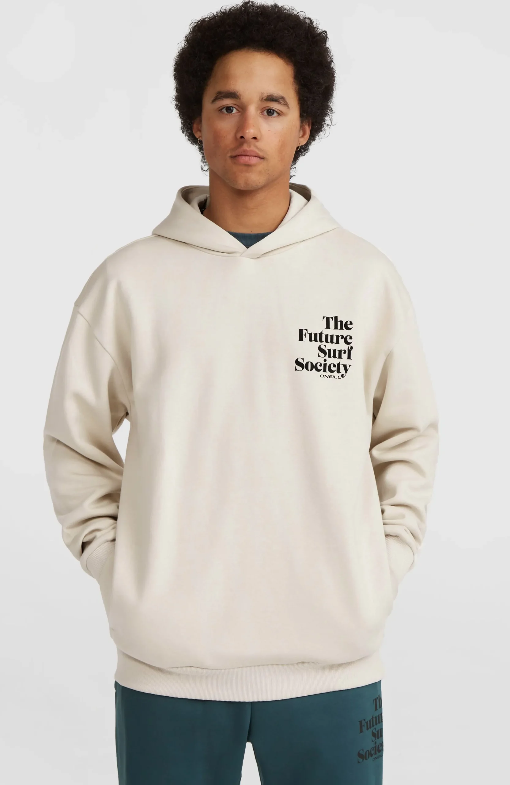 Homme O'Neill Sweats & Pulls|Protection Anti-Uv-HommesSweat à capuche Future Surf Society| Beige