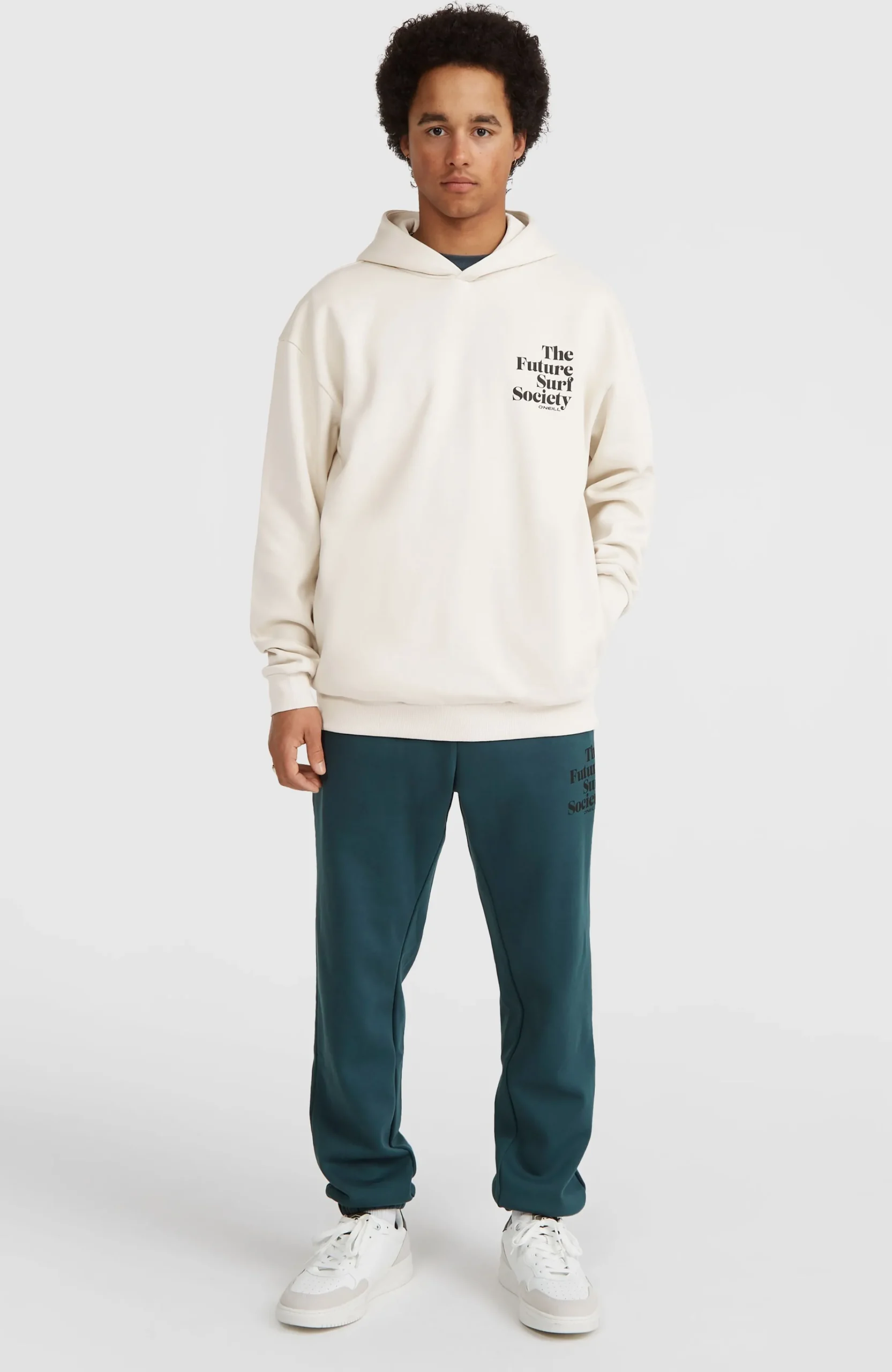 Homme O'Neill Sweats & Pulls|Protection Anti-Uv-HommesSweat à capuche Future Surf Society| Beige