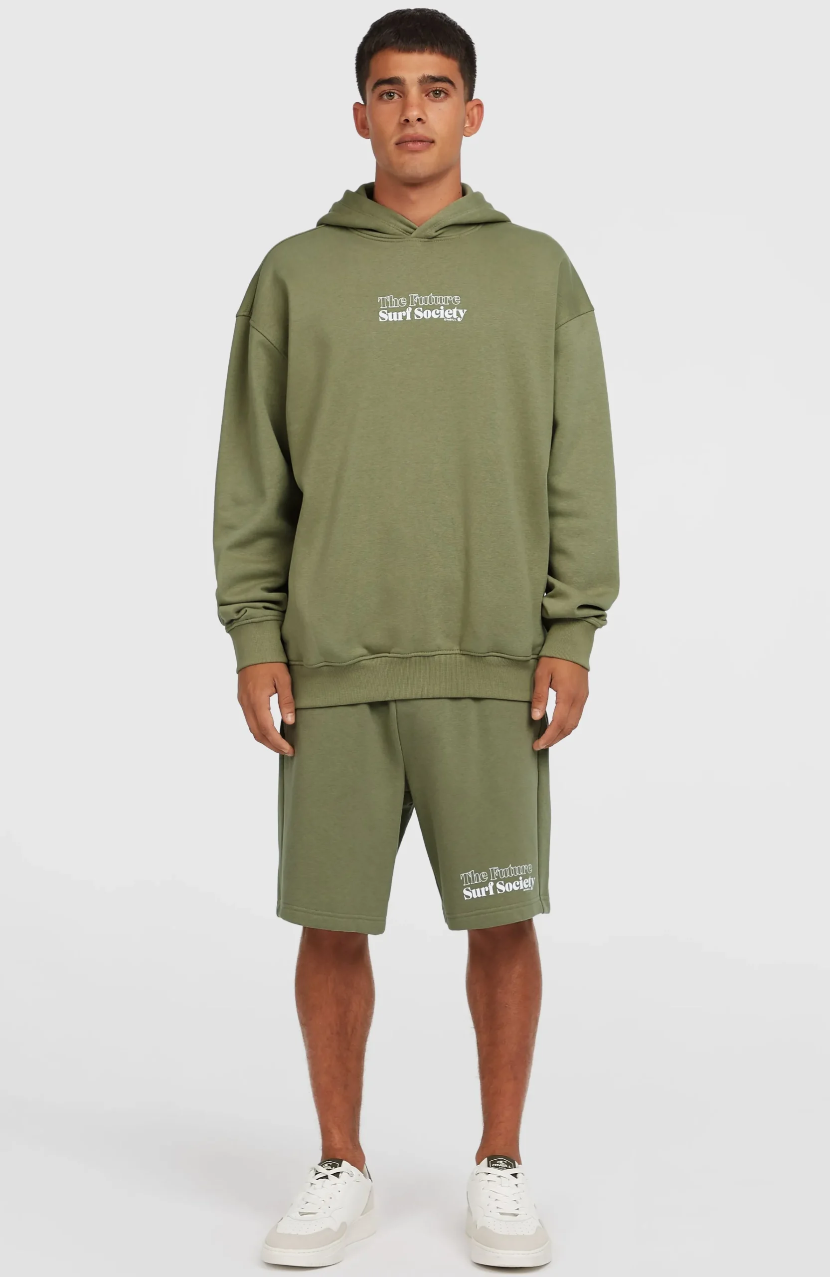 Homme O'Neill Sweats & Pulls|Protection Anti-Uv-HommesSweat à capuche Future Surf Society| Vert
