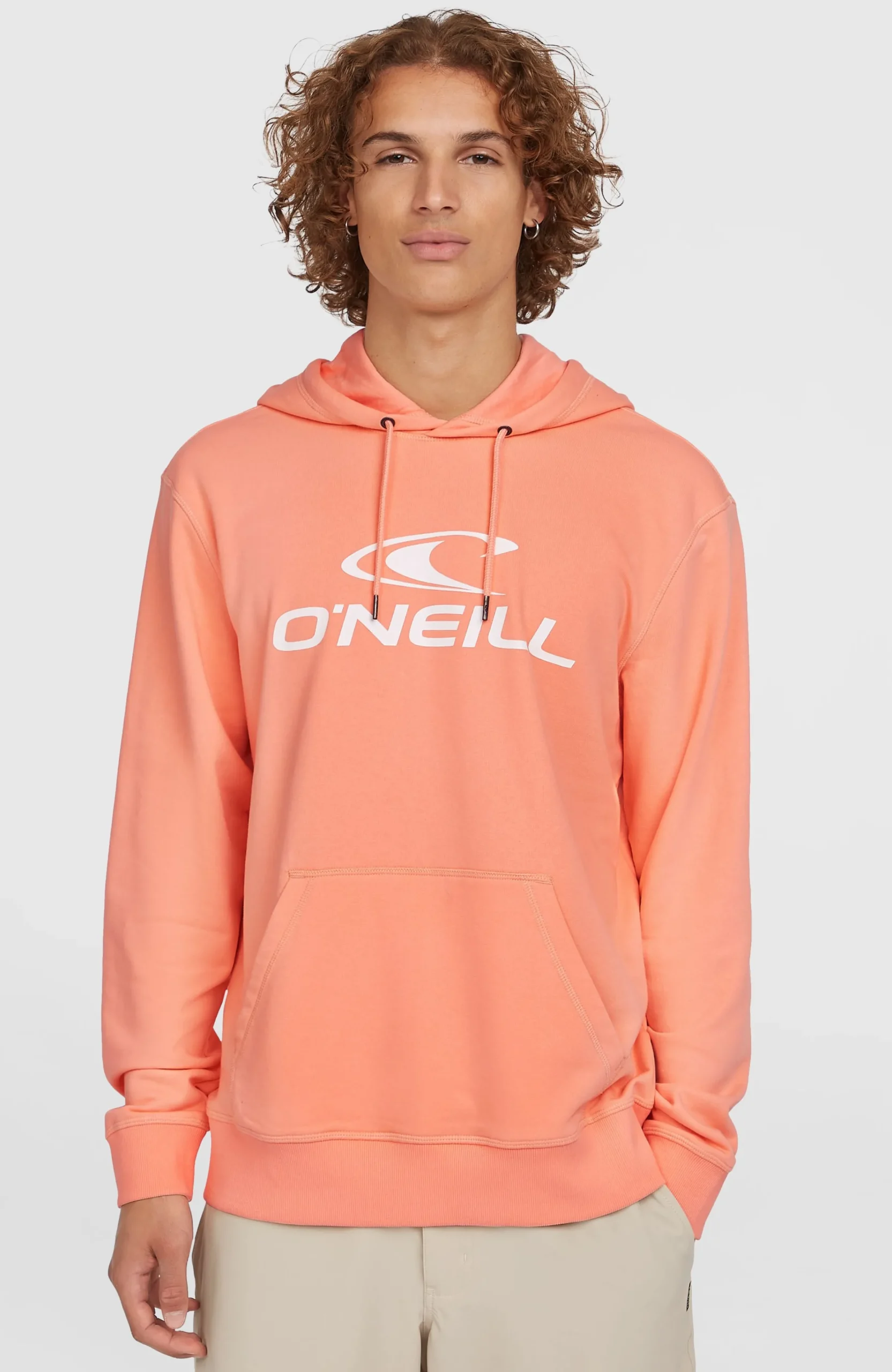Homme O'Neill Sweats & Pulls|Protection Anti-Uv-HommesSweat à capuche Logo| Rose