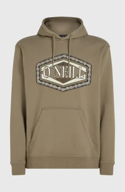 Homme O'Neill Sweats & Pulls|Protection Anti-Uv-HommesSweat à capuche Front Print| Brun