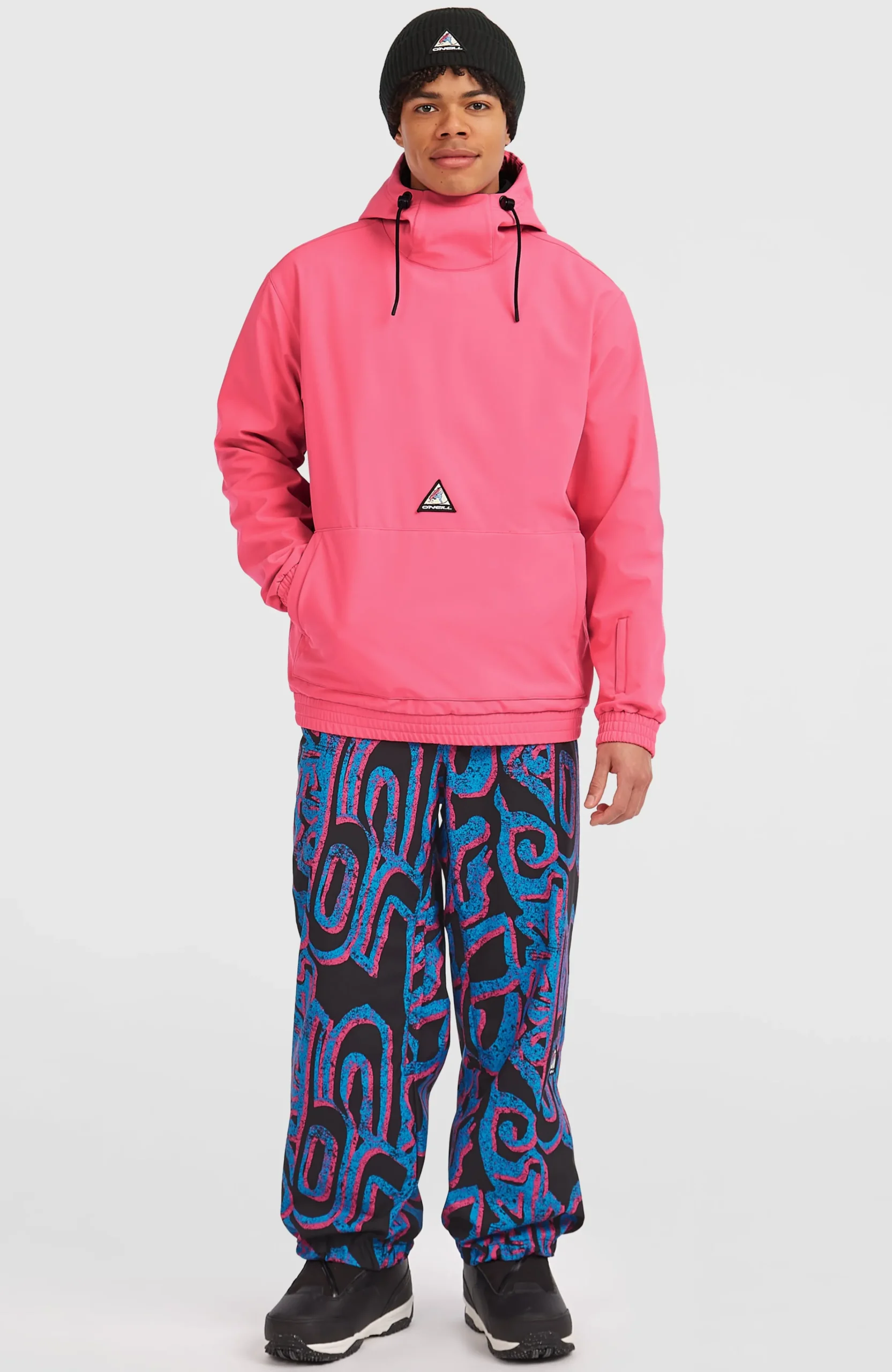 Homme O'Neill Vestes De Ski|Vestes De Snowboard-HommesSweat à capuche Softshell FWC'Play| Rose