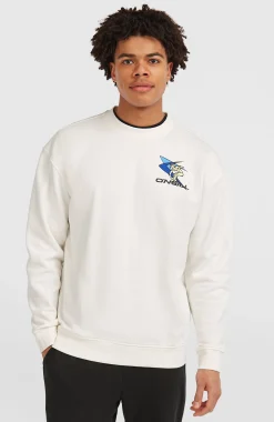 Homme O'Neill Sweats & Pulls|Protection Anti-Uv-HommesSweatshirt à col rond FWC'Play| Blanc