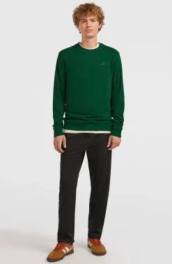 Homme O'Neill Sweats & Pulls|Protection Anti-Uv-HommesSweatshirt à col rond Small Logo| Vert