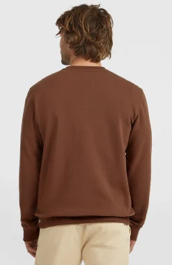 Homme O'Neill Sweats & Pulls|Protection Anti-Uv-HommesSweatshirt à col rond Original Cali Logo| Brun