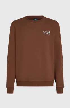 Homme O'Neill Sweats & Pulls|Protection Anti-Uv-HommesSweatshirt à col rond Original Cali Logo| Brun