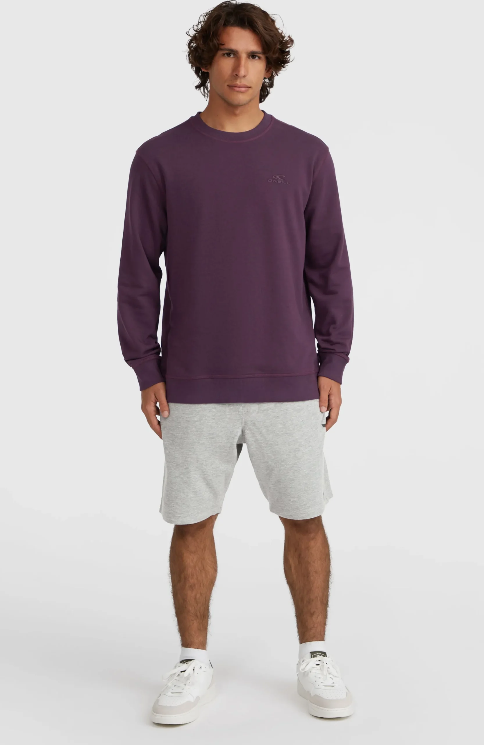 Homme O'Neill Sweats & Pulls|Protection Anti-Uv-HommesSweatshirt à col rond Small Logo| Violet