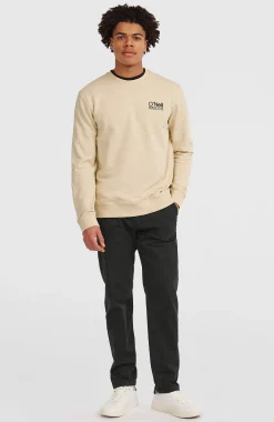 Homme O'Neill Sweats & Pulls|Protection Anti-Uv-HommesSweatshirt à col rond Original Cali Logo| Beige