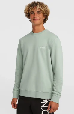 Homme O'Neill Sweats & Pulls|Protection Anti-Uv-HommesSweatshirt à col rond Original Cali Logo| Vert