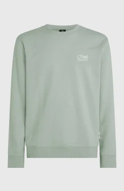 Homme O'Neill Sweats & Pulls|Protection Anti-Uv-HommesSweatshirt à col rond Original Cali Logo| Vert