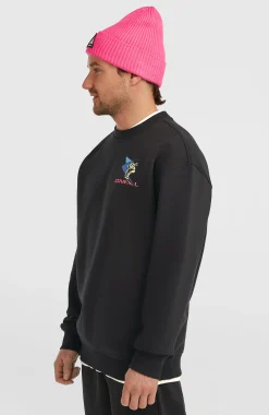 Homme O'Neill Sweats & Pulls|Protection Anti-Uv-HommesSweatshirt à col rond FWC'Play| Noire