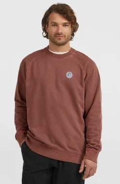 Homme O'Neill Sweats & Pulls|Protection Anti-Uv-HommesSweatshirt à col rond O'Riginals| Brun