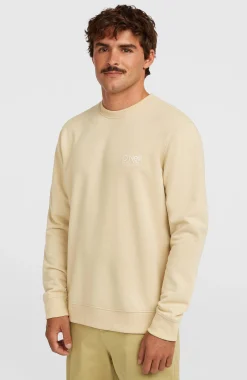 Homme O'Neill Sweats & Pulls|Protection Anti-Uv-HommesSweatshirt à col rond Original Cali Logo| Beige