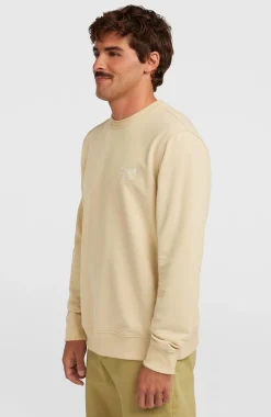 Homme O'Neill Sweats & Pulls|Protection Anti-Uv-HommesSweatshirt à col rond Original Cali Logo| Beige
