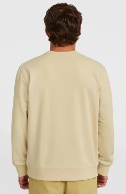 Homme O'Neill Sweats & Pulls|Protection Anti-Uv-HommesSweatshirt à col rond Original Cali Logo| Beige