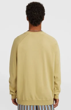 Homme O'Neill Sweats & Pulls|Protection Anti-Uv-HommesSweatshirt à col rond O'Riginals Badge Crew| Beige