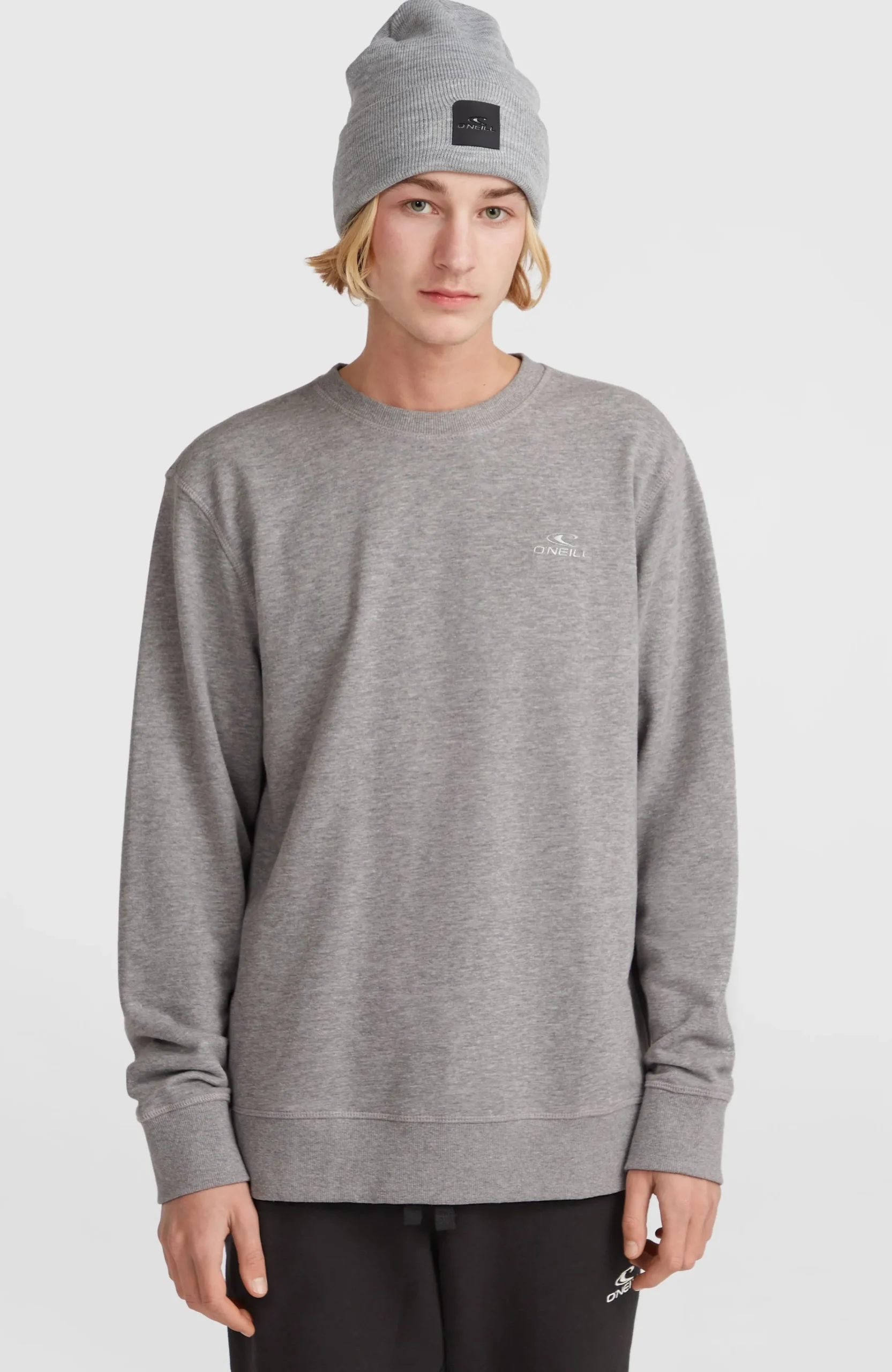 Homme O'Neill Sweats & Pulls|Protection Anti-Uv-HommesSweatshirt Small Logo Crew| Gris