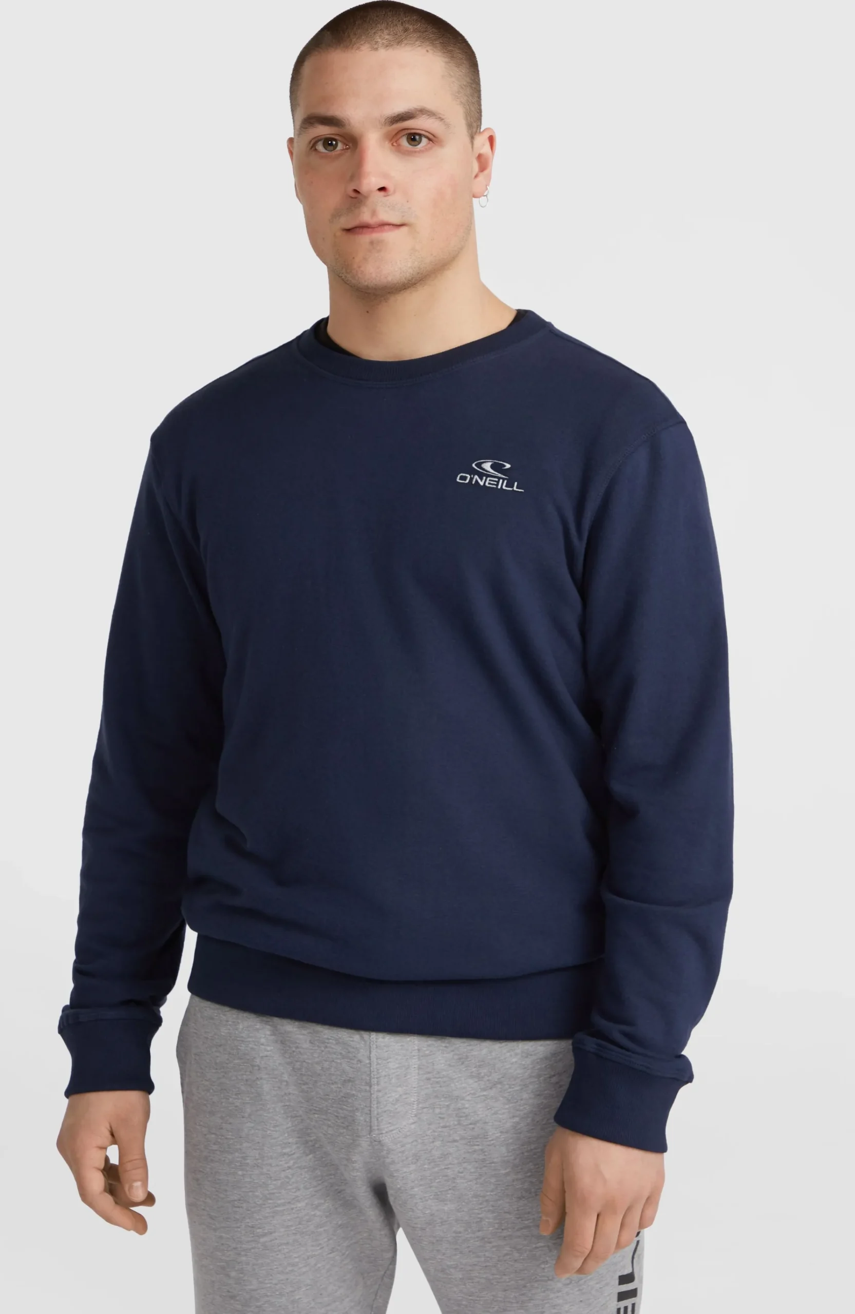 Homme O'Neill Sweats & Pulls|Protection Anti-Uv-HommesSweatshirt Small Logo Crew| Bleu