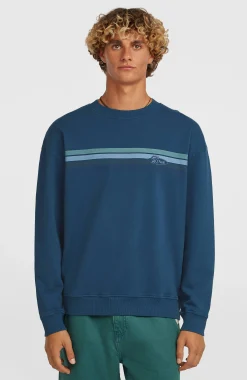 Homme O'Neill Sweats & Pulls|Protection Anti-Uv-HommesSweatshirt O'Riginals Crew| Bleu