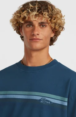 Homme O'Neill Sweats & Pulls|Protection Anti-Uv-HommesSweatshirt O'Riginals Crew| Bleu