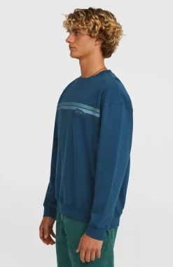 Homme O'Neill Sweats & Pulls|Protection Anti-Uv-HommesSweatshirt O'Riginals Crew| Bleu