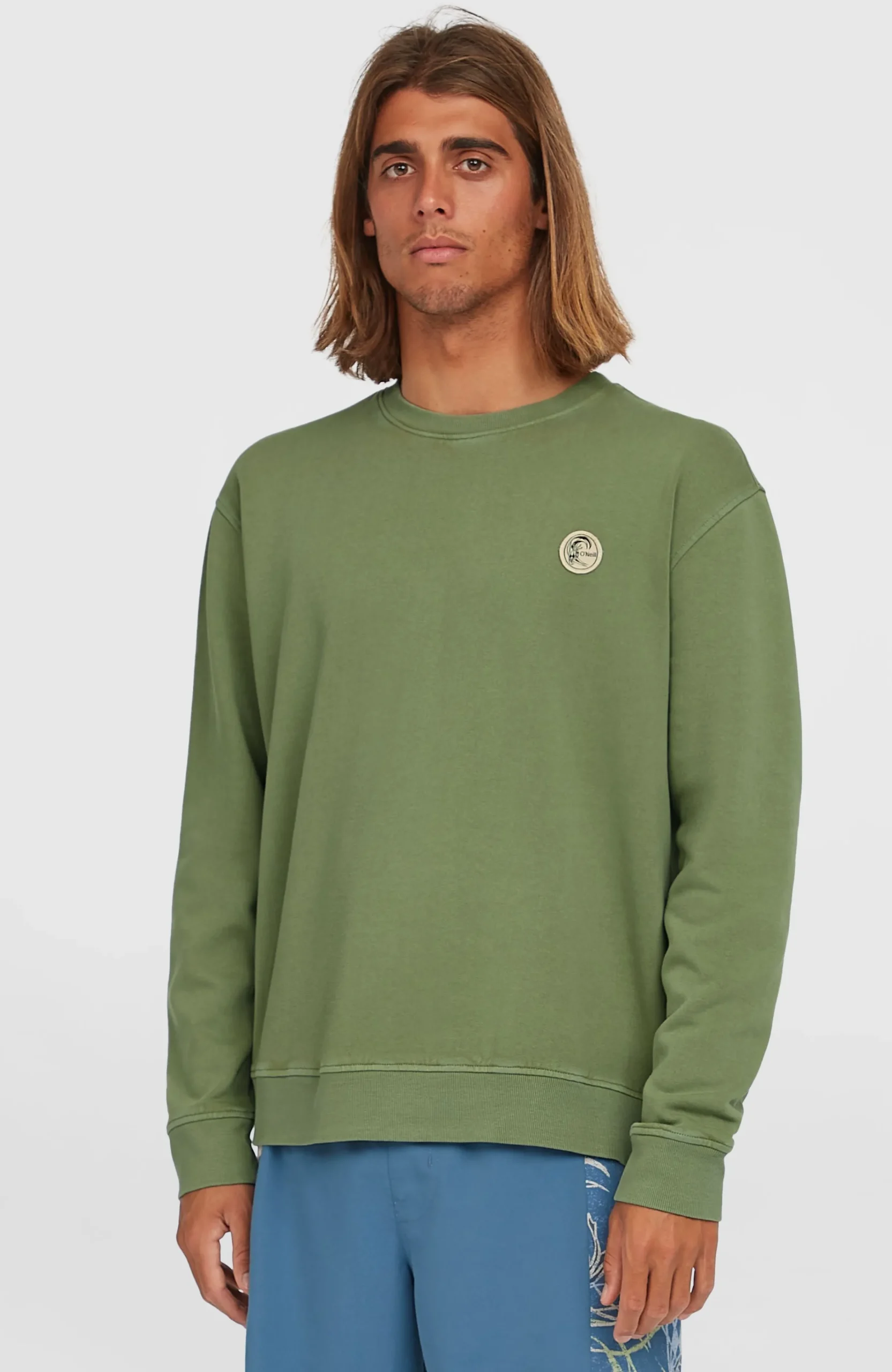Homme O'Neill Sweats & Pulls|Protection Anti-Uv-HommesSweatshirt O'Riginals Crew| Vert