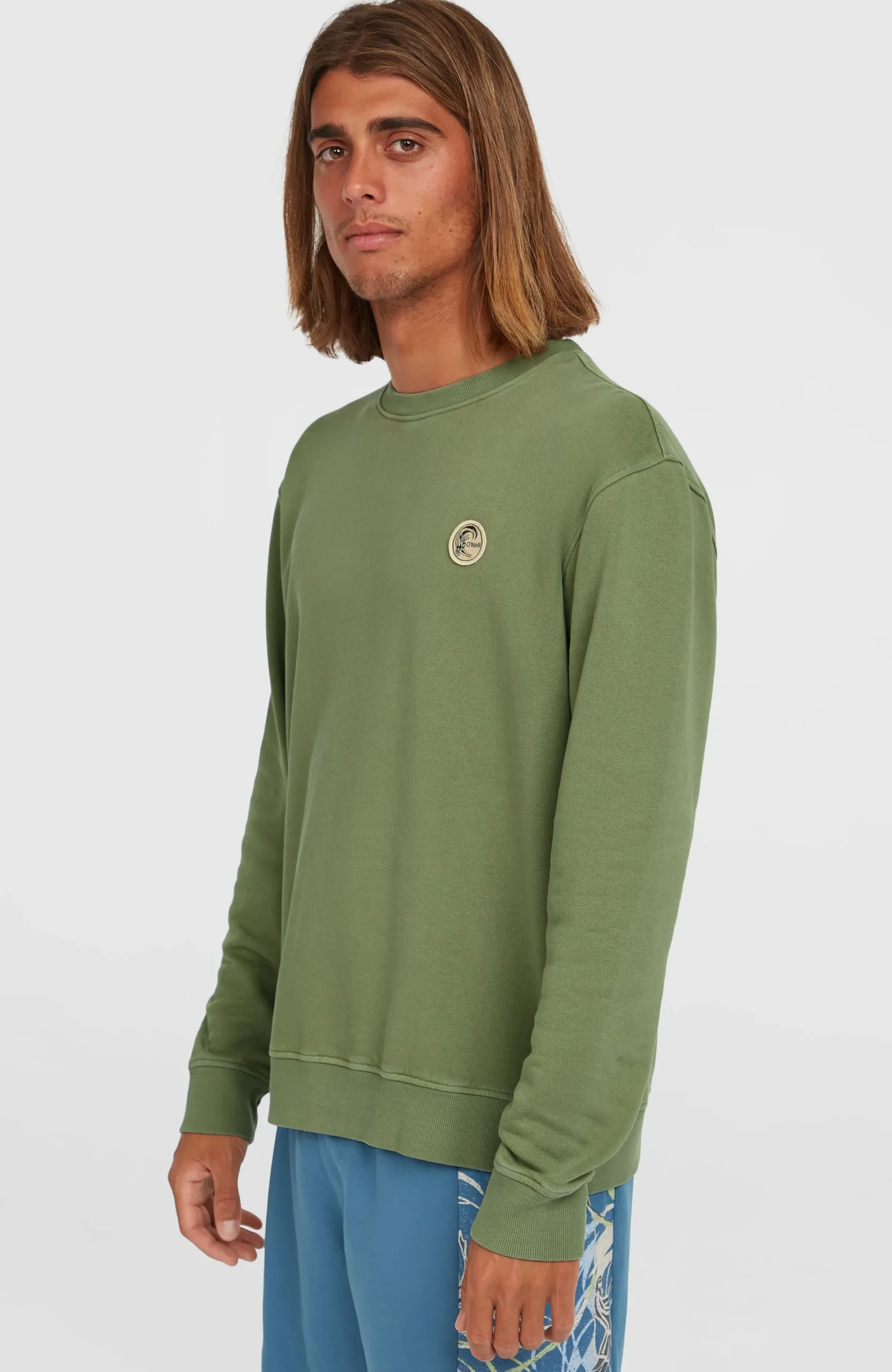 Homme O'Neill Sweats & Pulls|Protection Anti-Uv-HommesSweatshirt O'Riginals Crew| Vert