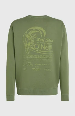 Homme O'Neill Sweats & Pulls|Protection Anti-Uv-HommesSweatshirt O'Riginals Crew| Vert