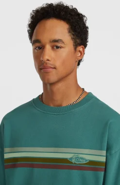 Homme O'Neill Sweats & Pulls|Protection Anti-Uv-HommesSweatshirt O'Riginals Crew| Vert