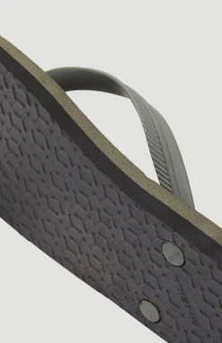 Homme O'Neill Tongs Et Chaussures|Tongs Et Chaussures-HommesTongs Profile à petit logo| Vert