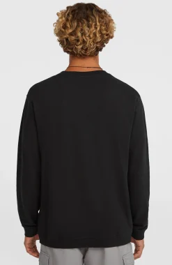 Homme O'Neill T-Shirts|Protection Anti-Uv-HommesT-shirt à manches longues Slub| Noire