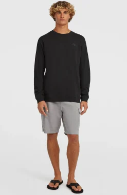 Homme O'Neill T-Shirts|Protection Anti-Uv-HommesT-shirt à manches longues Slub| Noire