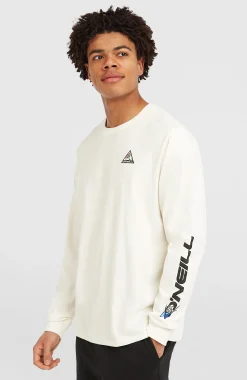 Homme O'Neill T-Shirts|Protection Anti-Uv-HommesT-shirt à manches longues FWC'Play| Blanc