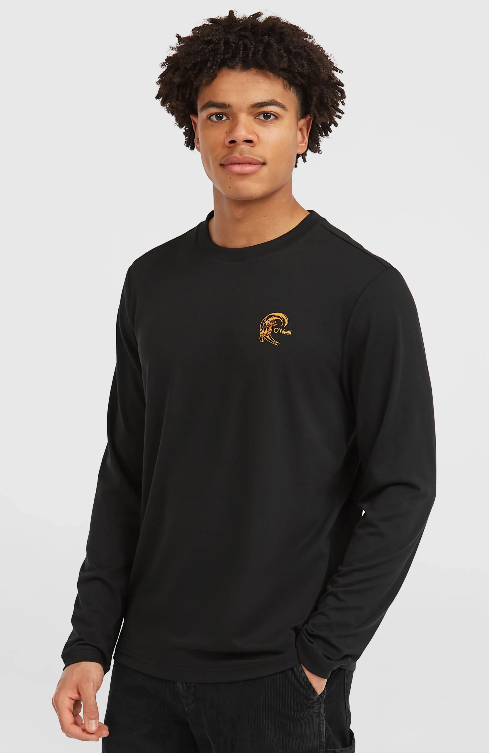 Homme O'Neill T-Shirts|Protection Anti-Uv-HommesT-shirt à manches longues O'Riginals Hybrid| Noire