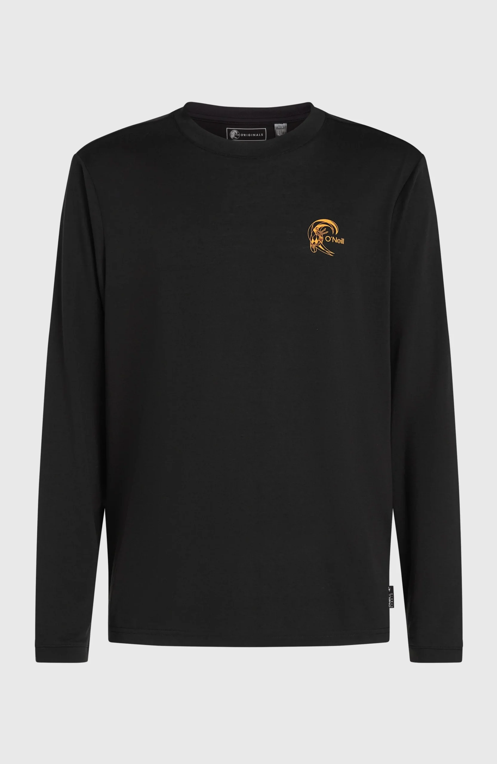 Homme O'Neill T-Shirts|Protection Anti-Uv-HommesT-shirt à manches longues O'Riginals Hybrid| Noire