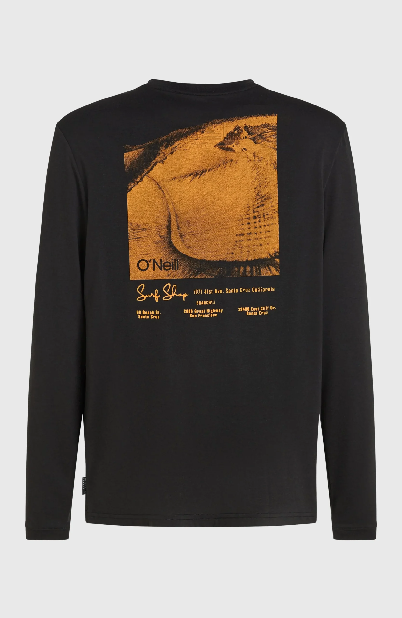 Homme O'Neill T-Shirts|Protection Anti-Uv-HommesT-shirt à manches longues O'Riginals Hybrid| Noire