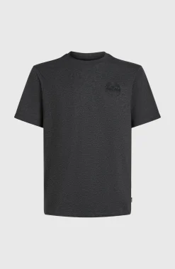 Homme O'Neill T-Shirts|Protection Anti-Uv-HommesT-shirt Back Print| Noire