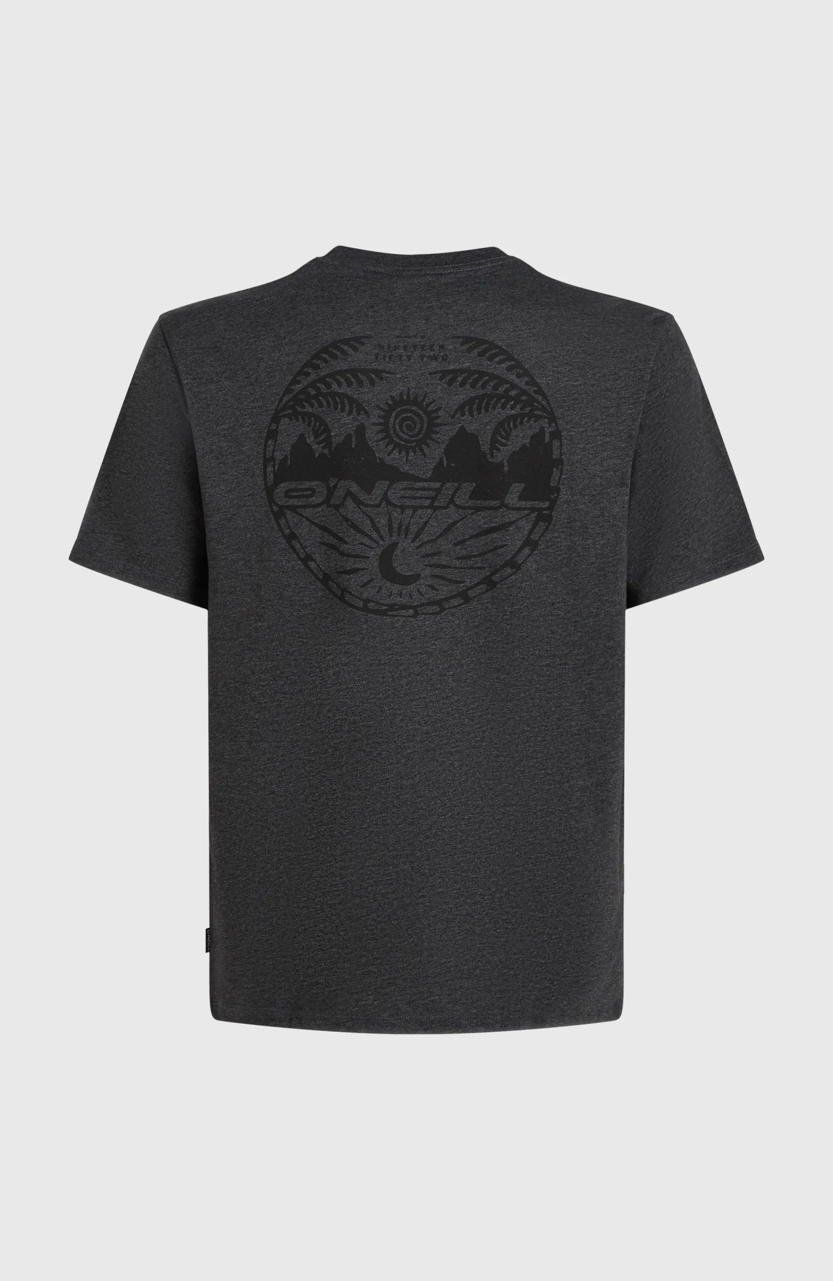 Homme O'Neill T-Shirts|Protection Anti-Uv-HommesT-shirt Back Print| Noire