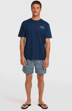 Homme O'Neill T-Shirts|Protection Anti-Uv-HommesT-shirt Box Logo| Bleu