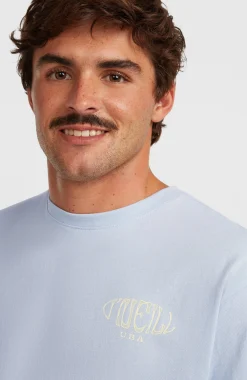 Homme O'Neill T-Shirts|Protection Anti-Uv-HommesT-shirt Box Logo| Bleu