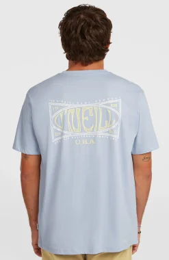 Homme O'Neill T-Shirts|Protection Anti-Uv-HommesT-shirt Box Logo| Bleu